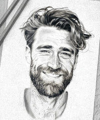 Charcoal character